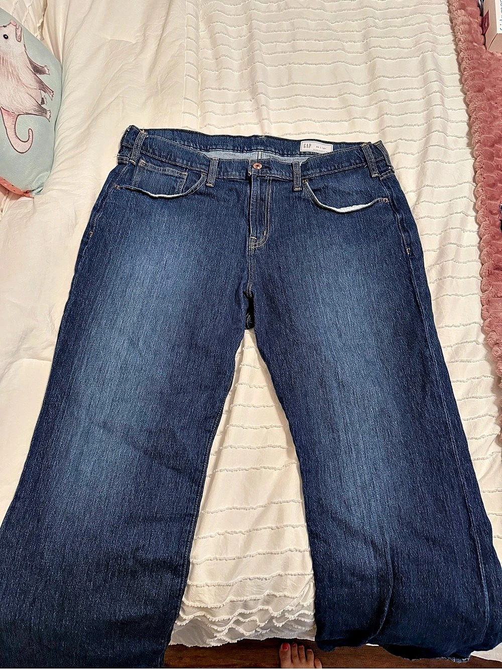 Gap Women's Boot Cut Jeans Size 34 / 18 Blue Like New